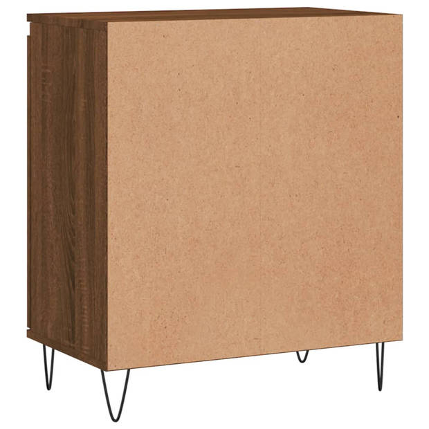 The Living Store Dressoir - opbergkast - 60 x 35 x 70 cm - bruineiken