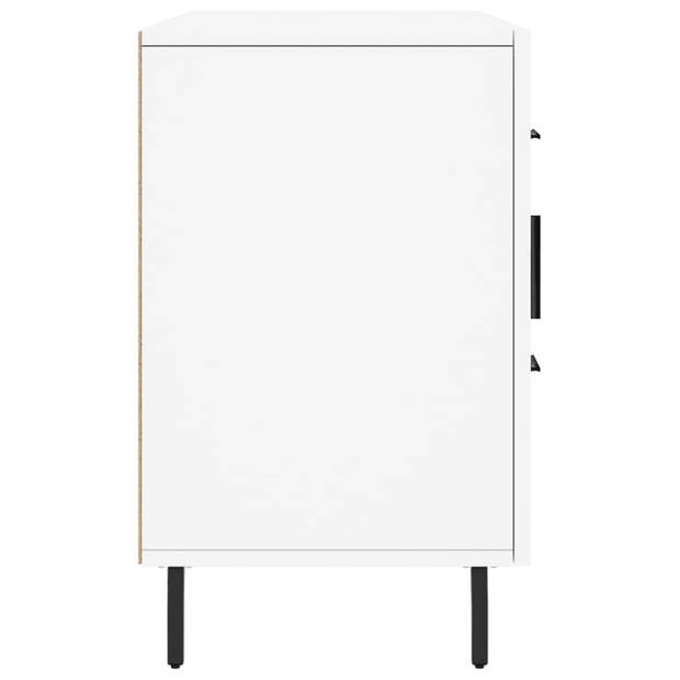 The Living Store Dressoir - Modern - Divers opbergruimte - Stabiel - Wit - 100 x 36 x 60 cm