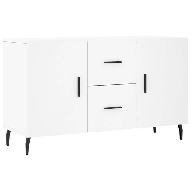 The Living Store Dressoir - Modern - Divers opbergruimte - Stabiel - Wit - 100 x 36 x 60 cm