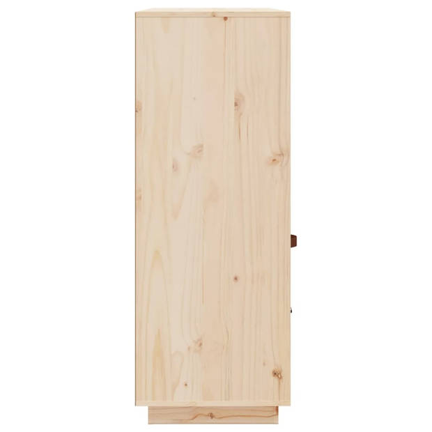 The Living Store Houten dressoir - 100 x 40 x 108.5 cm - Massief grenenhout