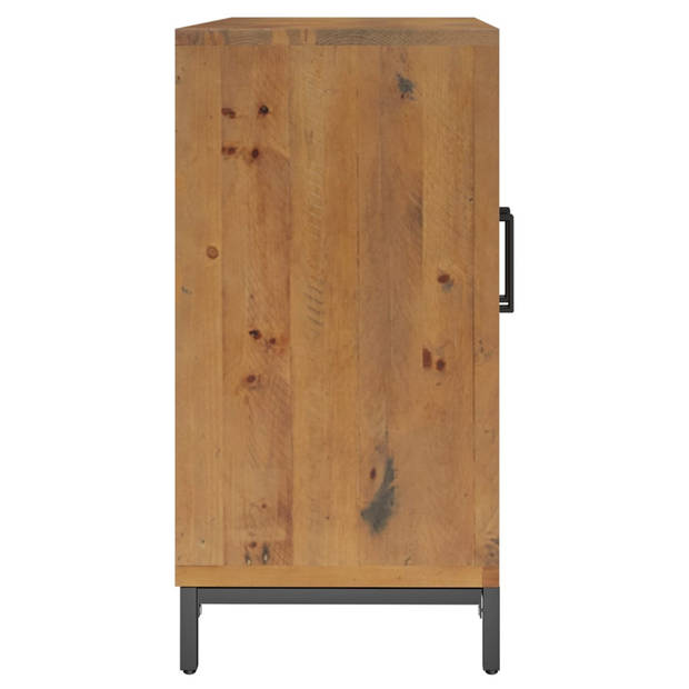 The Living Store Dressoir - Vintage Industrieel - 75 x 35 x 70 cm - Massief gerecycled grenenhout