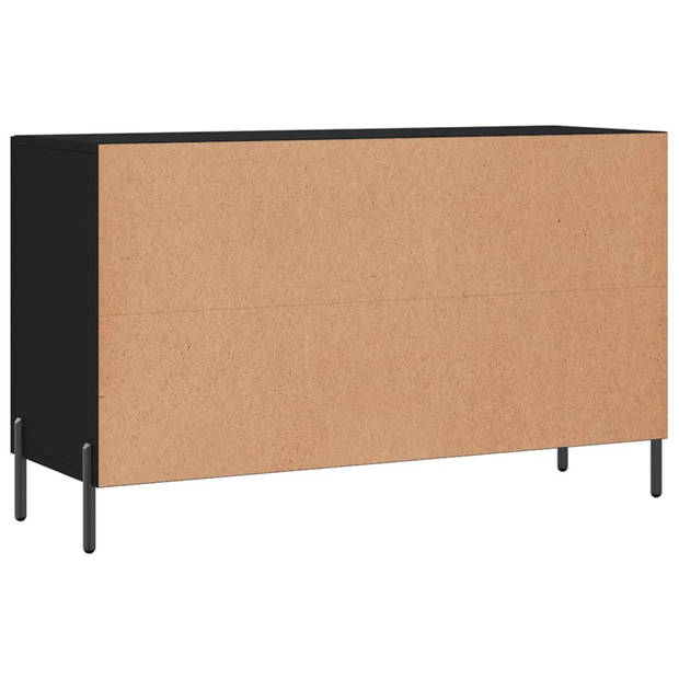 The Living Store Dressoir - Modern - Opbergkast - 100 x 36 x 60 cm - Zwart