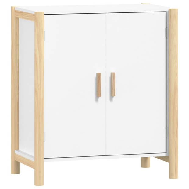 The Living Store Dressoir Classic - Kast - 62x38x70 cm - Wit