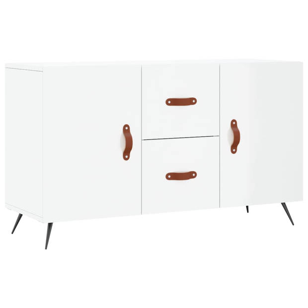 The Living Store Dressoir - Meubelen 100 x 36 x 60 cm - Hoogglans wit