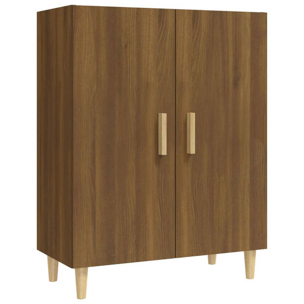 The Living Store Dressoir - Klassiek - Bergruimte - Afmeting- 70 x 34 x 90 cm - Bruineiken