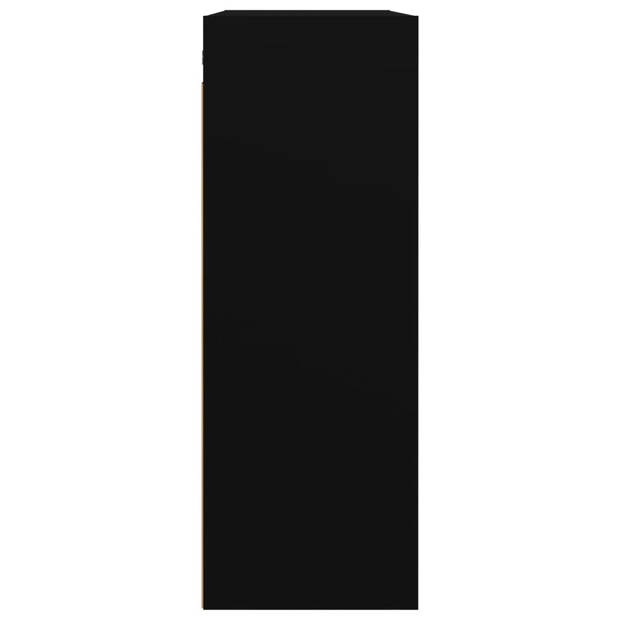 vidaXL Hangkast 69,5x32,5x90 cm zwart