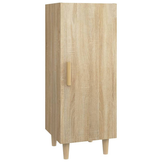 The Living Store Dressoir - Sonoma Eiken - 34.5 x 34 x 90 cm - Opbergruimte