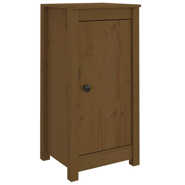 The Living Store Dressoir Massief Grenenhout - 40 x 35 x 80 cm - Honingbruin