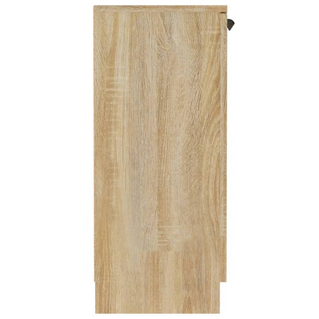 vidaXL Dressoir 60x30x70 cm bewerkt hout sonoma eikenkleurig