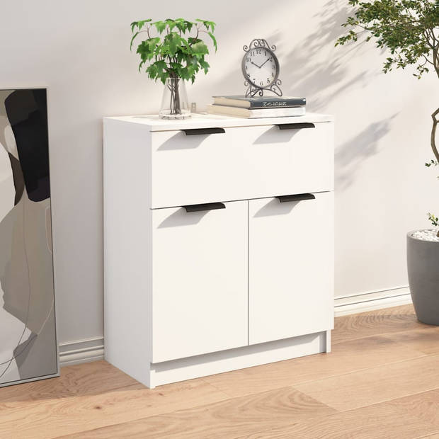 The Living Store Dressoir - - Bijzetkast - 60 x 30 x 70 cm - Hoogwaardig hout