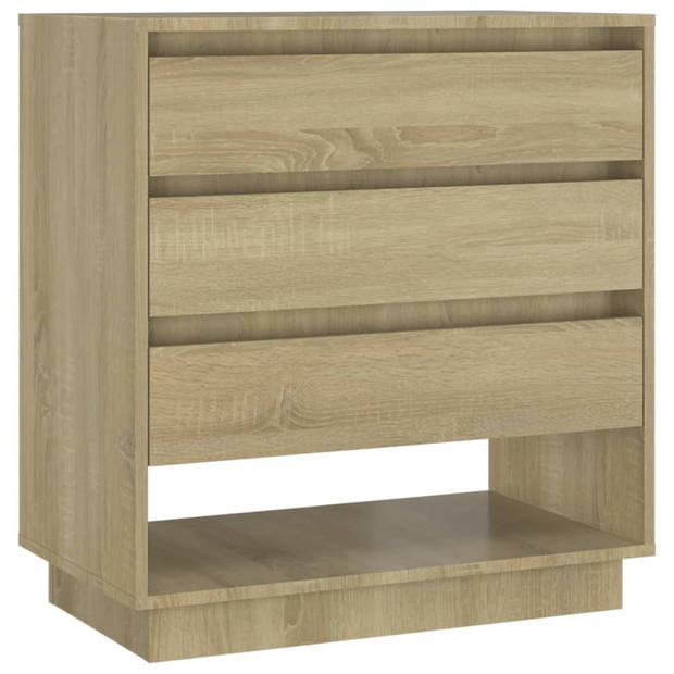 The Living Store - Dressoir - Bijzetkast - 70 x 41 x 75 cm - sonoma eiken