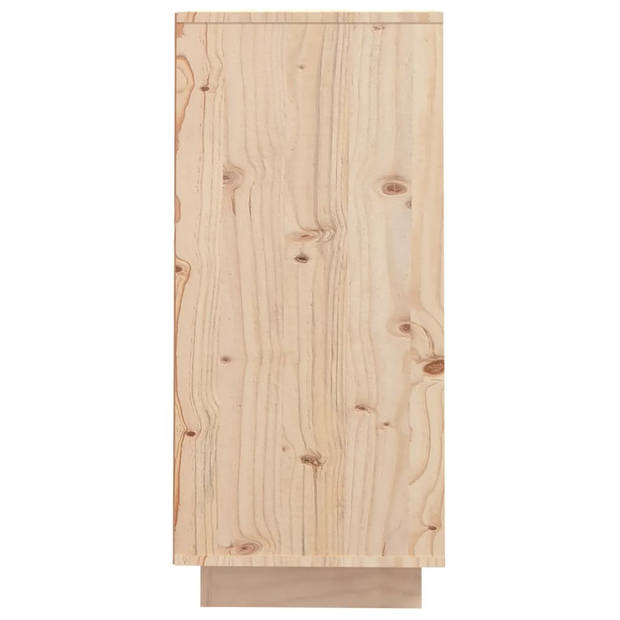 The Living Store Dressoir - Massief grenenhout - 60 x 34 x 75 cm - Onbehandeld