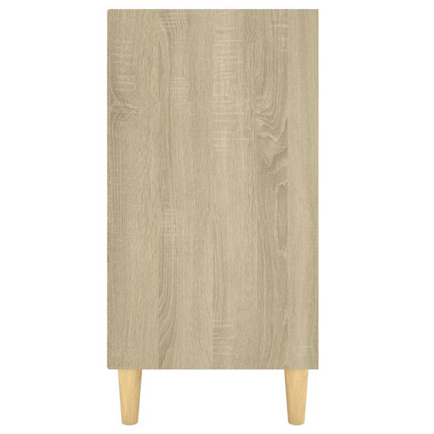 The Living Store Dressoir Scandinavische Charme - 103.5 x 35 x 70 cm - Sonoma Eiken - Montage vereist