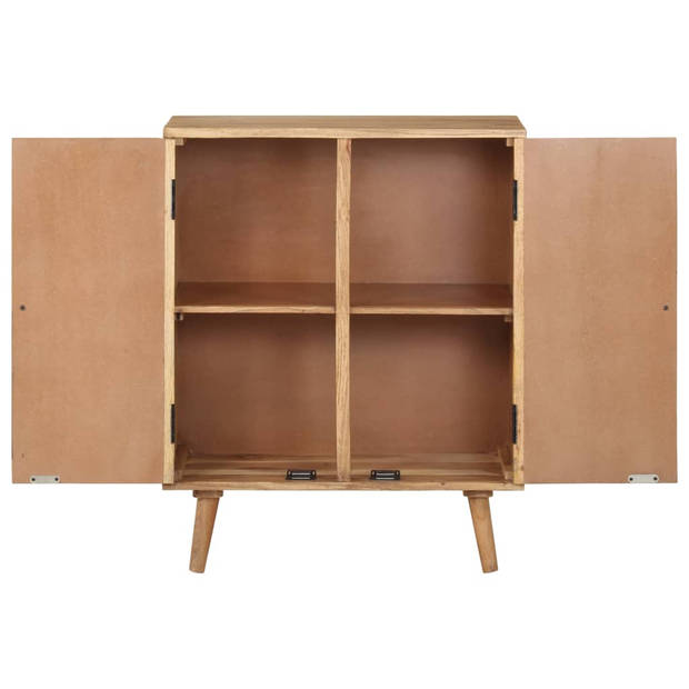 The Living Store Dressoir Acaciahout - 60 x 35 x 75 cm - Naturel afwerking