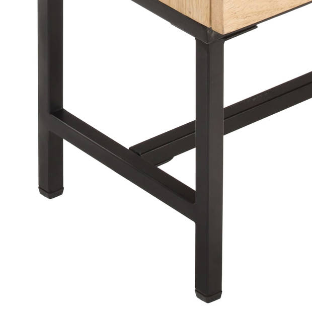 The Living Store Mangohouten Dressoir - Massief mangohout - 145 x 30 x 60 cm - Opbergkast