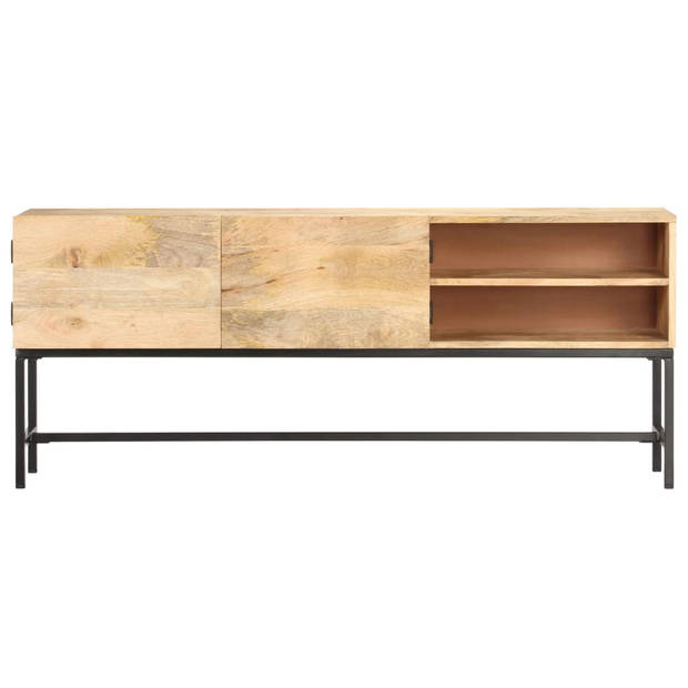 The Living Store Mangohouten Dressoir - Massief mangohout - 145 x 30 x 60 cm - Opbergkast