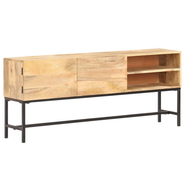 The Living Store Mangohouten Dressoir - Massief mangohout - 145 x 30 x 60 cm - Opbergkast