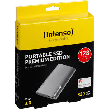 Intenso externe SSD 1,8 128GB USB 3.0 aluminium Premium