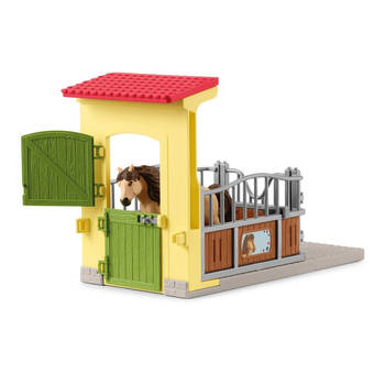 Schleich FARM WORLD Ponystal met Ijslanderhengst 42609