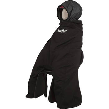 Bobike Regenponcho maxi zwart