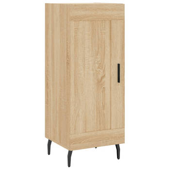 The Living Store dressoir Basic - 34.5 x 34 x 90 cm - sonoma eiken