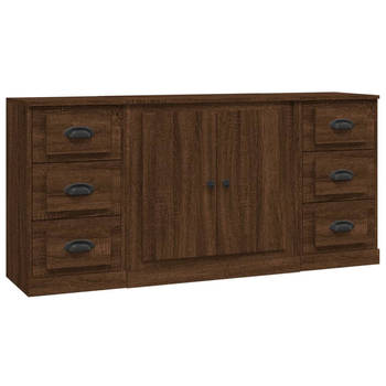 The Living Store Dressoir - Classic - Bruineiken - 142 x 35.5 x 67.5 cm