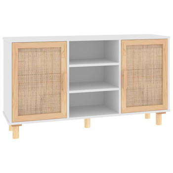 The Living Store Dressoir - Praktisch en ruim - 105 x 30 x 60 cm - Wit