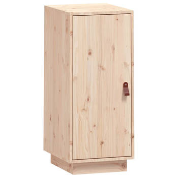 The Living Store Dressoir Massief Grenenhout - 34 x 40 x 75 cm - Rustieke Uitstraling