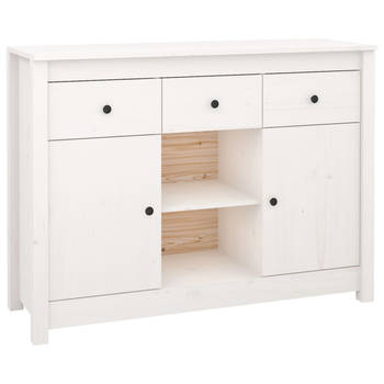 The Living Store Dressoir - Musthave - Meubelen - 100 x 35 x 74.5 cm - Massief grenenhout