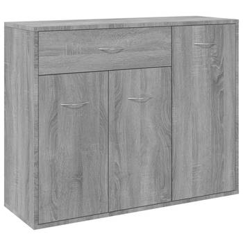 The Living Store Dressoir - Sonoma Eiken - 88 x 30 x 70 cm - Veel opbergruimte