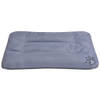 The Living Store Hondenmatras - XL - Grijs - 100 x 70 x 8 cm - PU-gecoate oxford stof