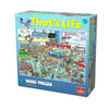 Goliath That's Life Airport Puzzle - 1000 stukjes Vliegveld puzzel 68x48cm