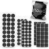 FLOOQ® Anti Kras Vloerbeschermer vilt zwart - 120 stuks - Meubelvilt Zelfklevend - Stoelpoot Beschermers