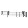 The Living Store Hondenkennel Stalen Hondenkennel - 300 x 300 x 50 cm - Waterbestendig