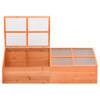 The Living Store Tuinkas 180x57x62 cm hout - Kas