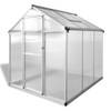 The Living Store Tuinkas - Aluminium frame - 190 x 182 x 195 cm - 3.46 m² - UV-bestendig