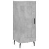 The Living Store Dressoir - Betongrijs - 34.5 x 34 x 90 cm - Metalen poten