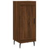 The Living Store Dressoir - Trendy - Kast - 34.5 x 34 x 90 cm - Bruineiken