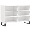 The Living Store Dressoir - Trendy - Meubel - 103.5 x 35 x 70 cm - Hoogglans Wit