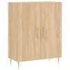 The Living Store Dressoir - Sonoma eiken - 69.5 x 34 x 90 cm (B x D x H)