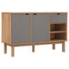 The Living Store - OTTA - Dressoir - 114 x 43 x 73.5 cm - Massief grenenhout