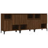 The Living Store Dressoir - Klassiek Bruineiken - 60x35x70cm - Duurzaam hout