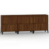 The Living Store Klassiek Dressoir - Bruineiken - 60 x 35 x 70 cm