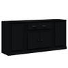 The Living Store Dressoir - Kasten - 145 x 35.5 x 67.5 cm - Zwart