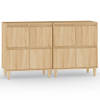 The Living Store Dressoir - Klassiek - Meubelen - 60 x 35 x 70 cm - Sonoma eiken