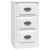 The Living Store Dressoir Bijzetkast - 36 x 35.5 x 67.5 cm - Wit