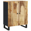 The Living Store Houten dressoir - Industriële stijl - Massief mangohout - 60 x 33 x 75 cm