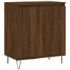 The Living Store Dressoir - opbergkast - 60 x 35 x 70 cm - bruineiken