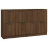 The Living Store Dressoirs - Dressoir - 60 x 30 x 70 cm - Bruineiken