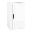 The Living Store Dressoir - 40 x 33 x 70 cm - Hoogglans wit